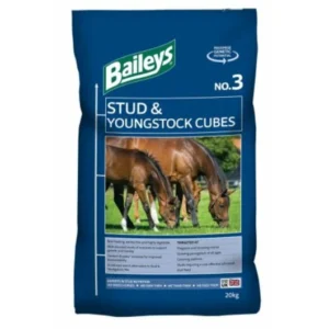 Baileys No. 3 Stud Cubes tenyész lótáp (pellet)